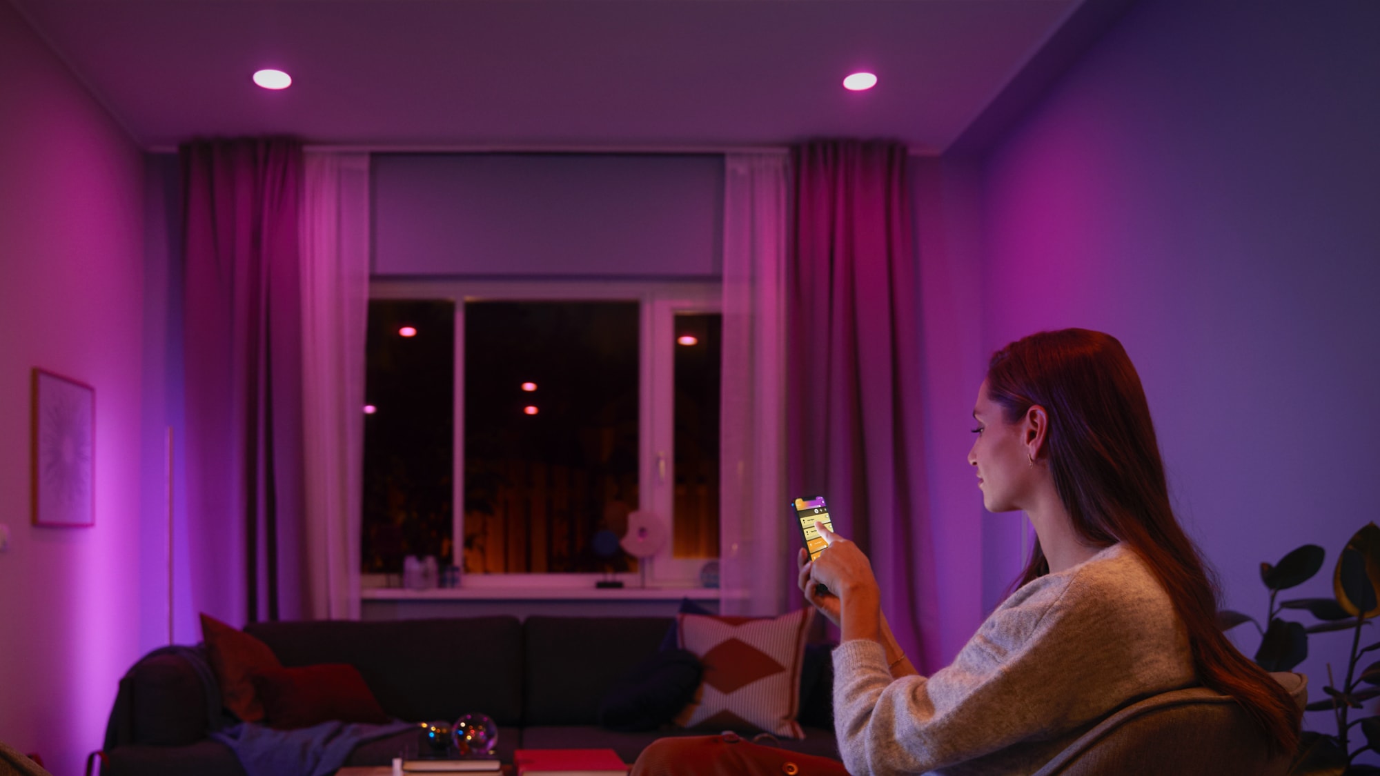 This Color-Changing Philips Hue Light Bulb Helps Me Fall Asleep