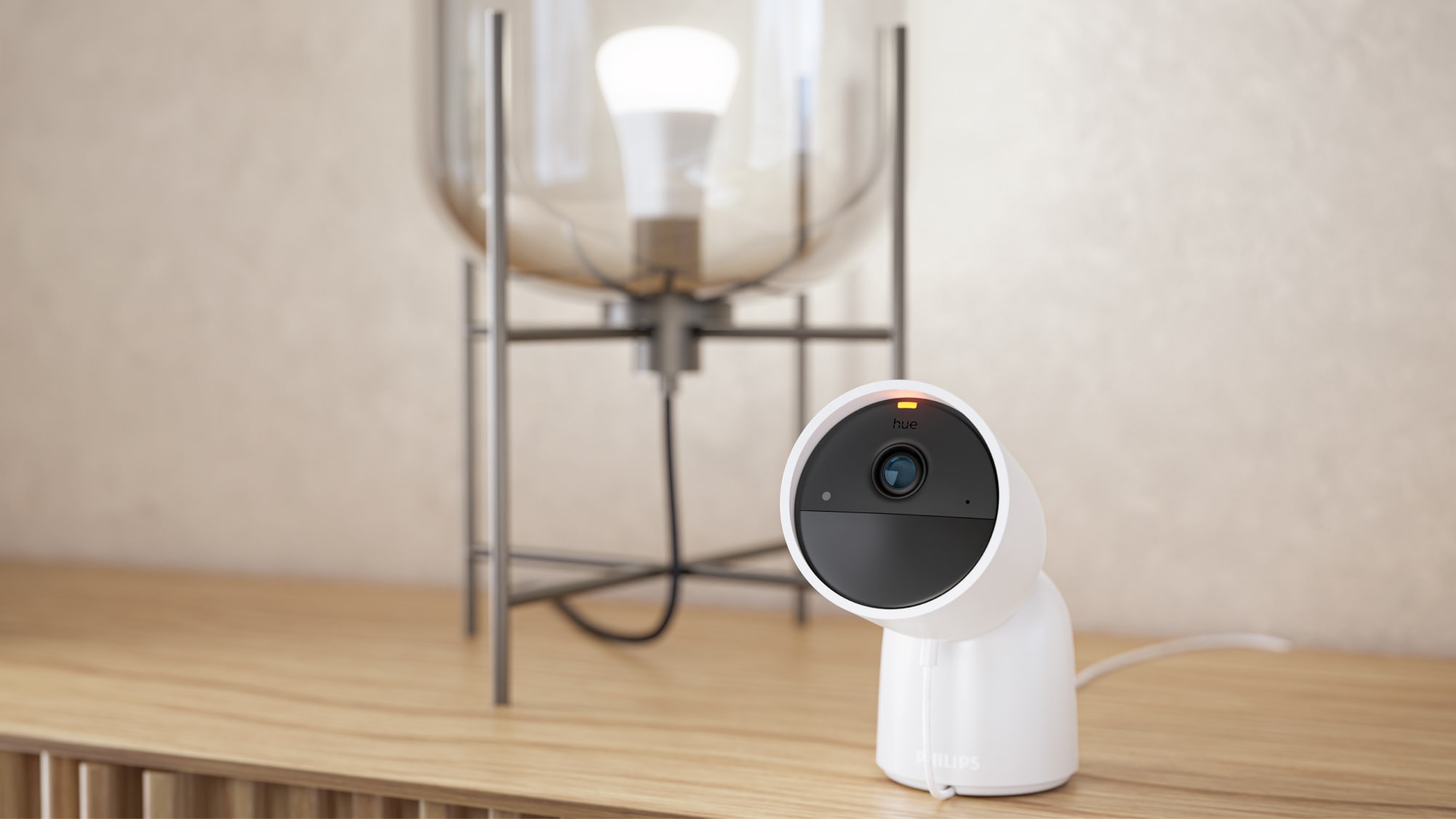 Philips Hue's new security camera uses your smart lights to scare off  prowlers