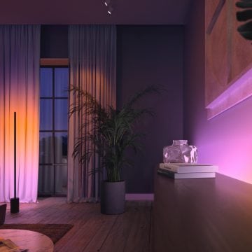 Philips adorna a sus bombillas inalámbricas Hue con tres productos:  Luminaries, Lux, y Tap