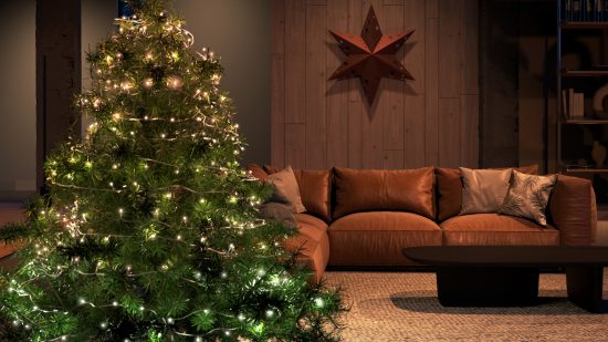 Iluminación para el árbol de Navidad: trucos y consejos