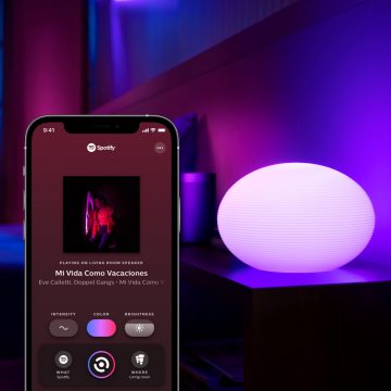 Philips Hue fait danser la lumière avec Spotify et l'ambiance dynamique